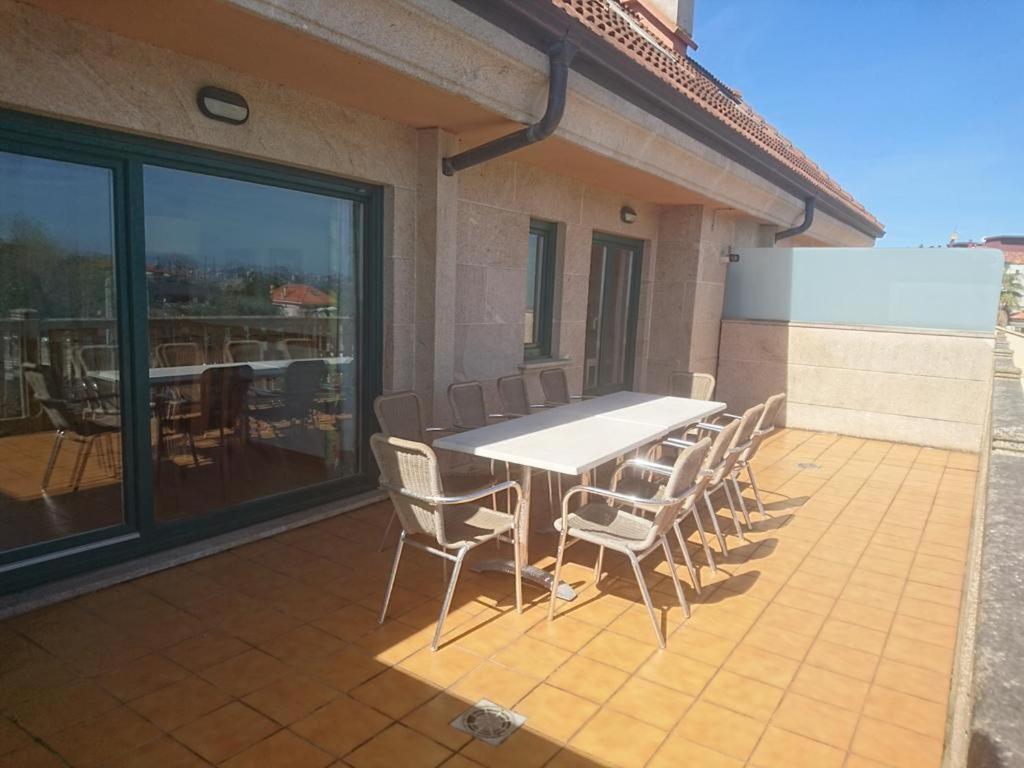 Apartamentos Ria De Bayona Baiona Bagian luar foto