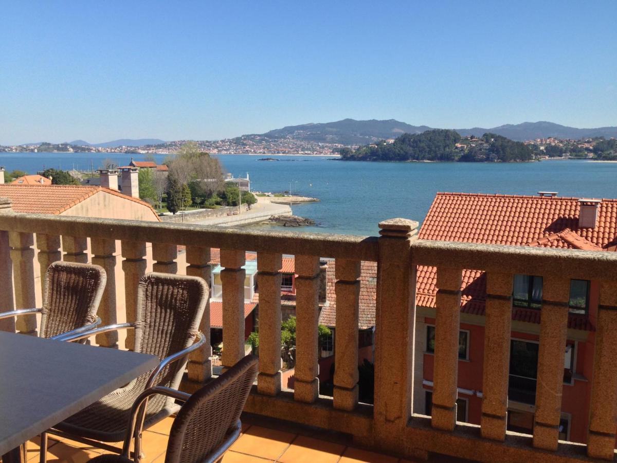 Apartamentos Ria De Bayona Baiona Bagian luar foto