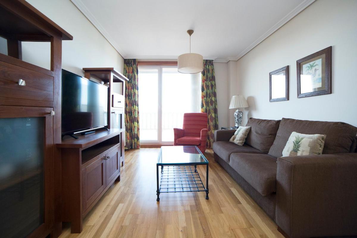 Apartamentos Ria De Bayona Baiona Bagian luar foto