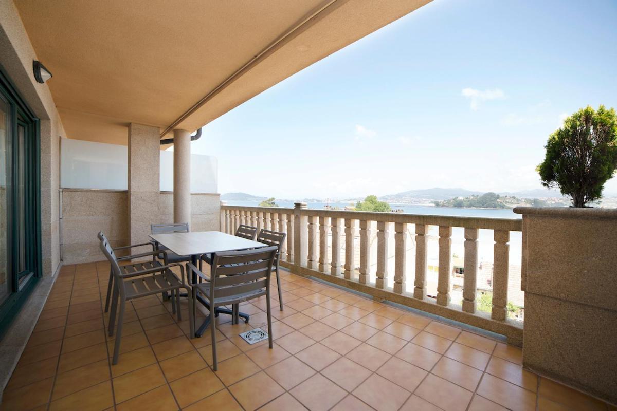 Apartamentos Ria De Bayona Baiona Bagian luar foto