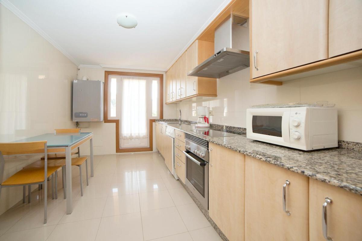 Apartamentos Ria De Bayona Baiona Bagian luar foto