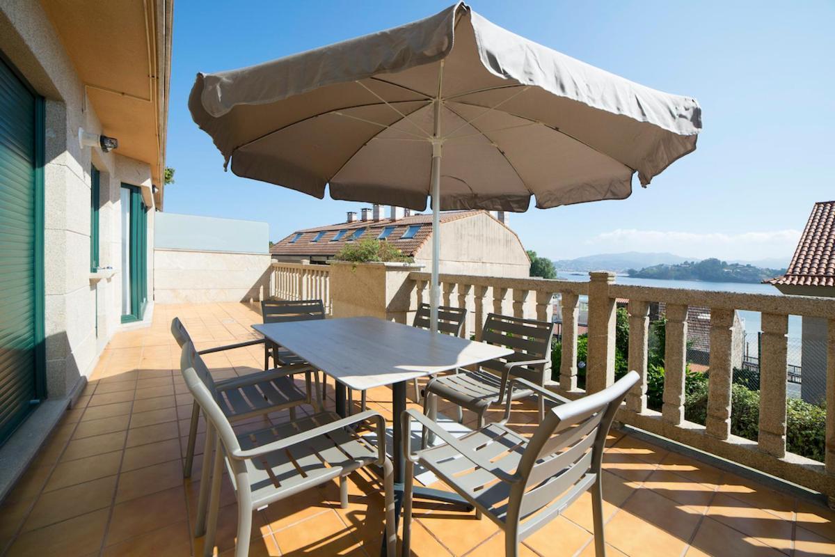 Apartamentos Ria De Bayona Baiona Bagian luar foto