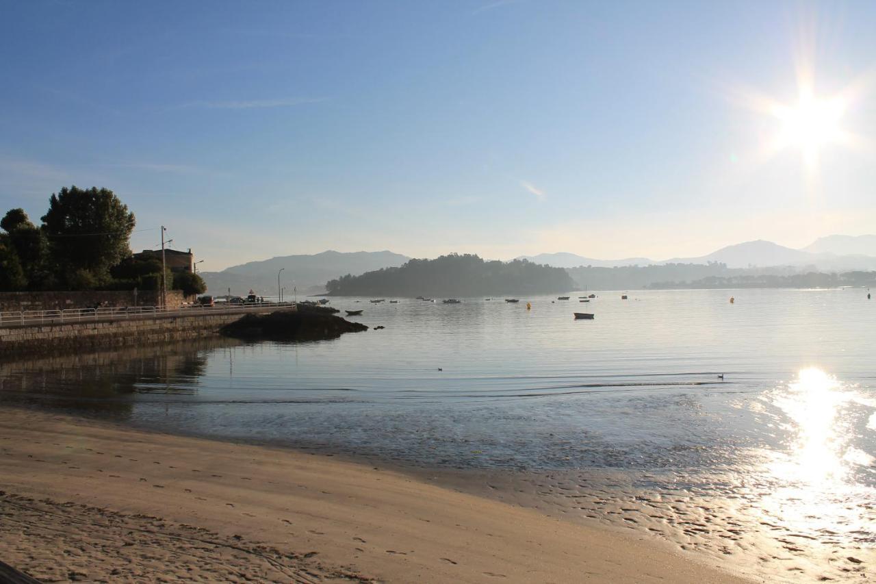 Apartamentos Ria De Bayona Baiona Bagian luar foto